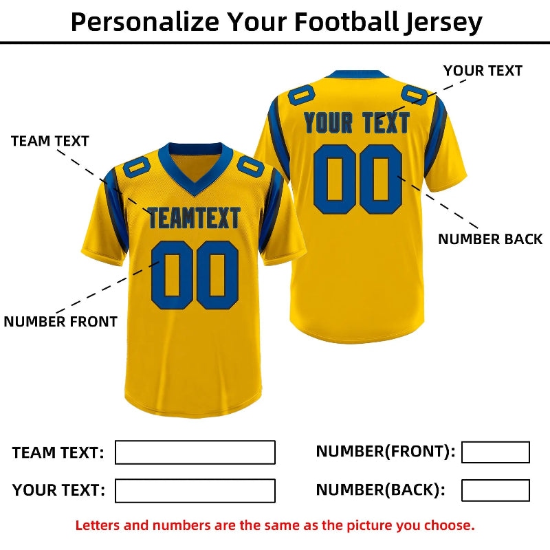 Custom Football and Rugby Jerseys