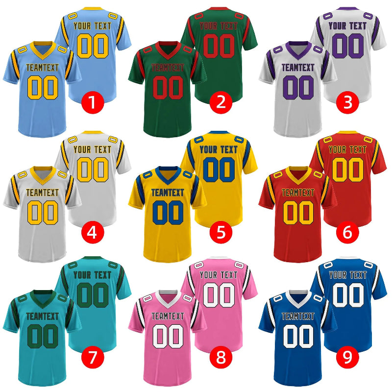 Custom Football and Rugby Jerseys