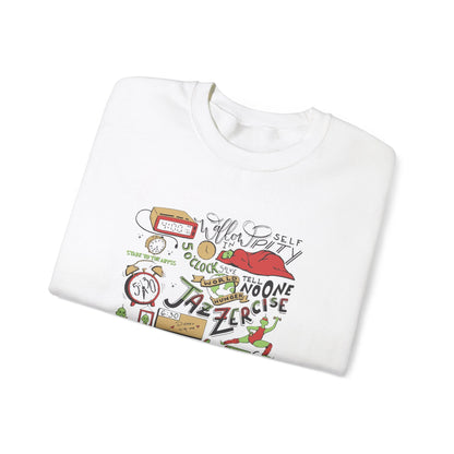 The Grinch My Day Schedule Funny Sweatshirt