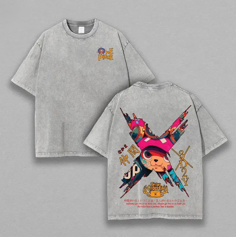 Limited Tony Tony - One Piecee Vintage Washed T-Shirt