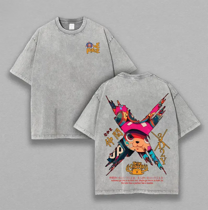 Limited Tony Tony - One Piecee Vintage Washed T-Shirt