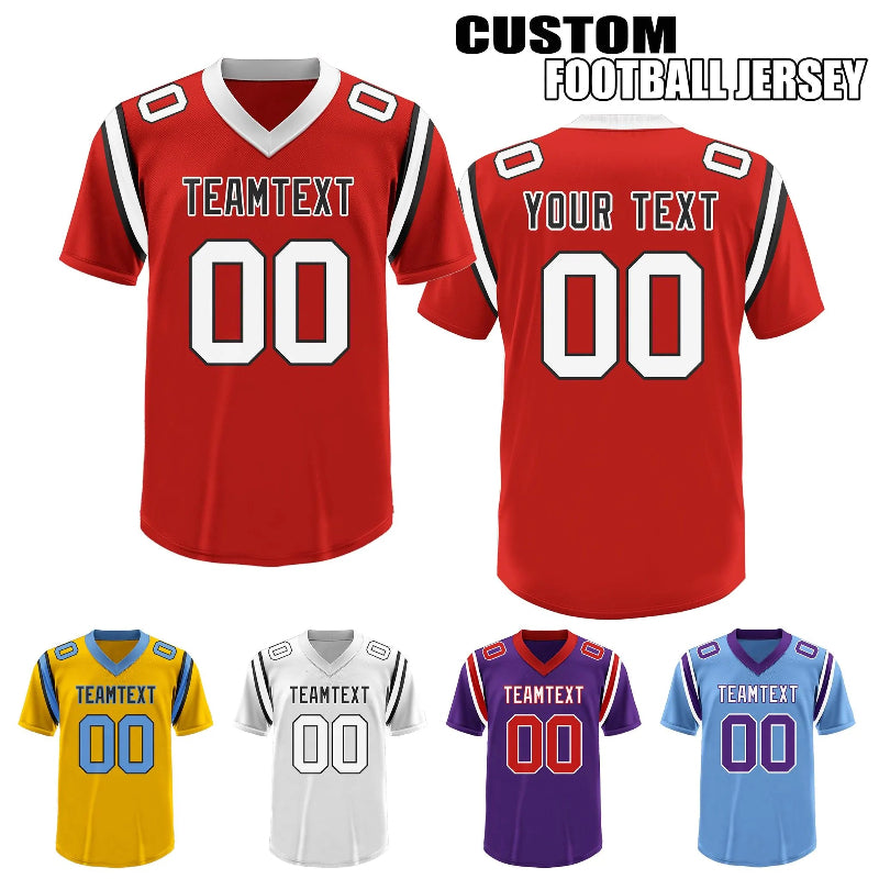 Personalized Football and Rugby Jerseys