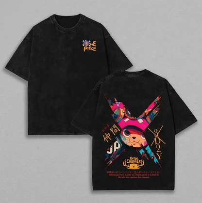 Limited Tony Tony - One Piecee Vintage Washed T-Shirt