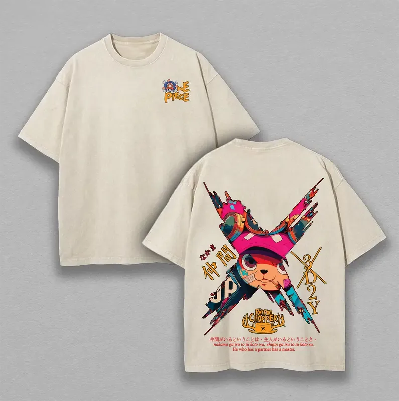Limited Tony Tony - One Piecee Vintage Washed T-Shirt