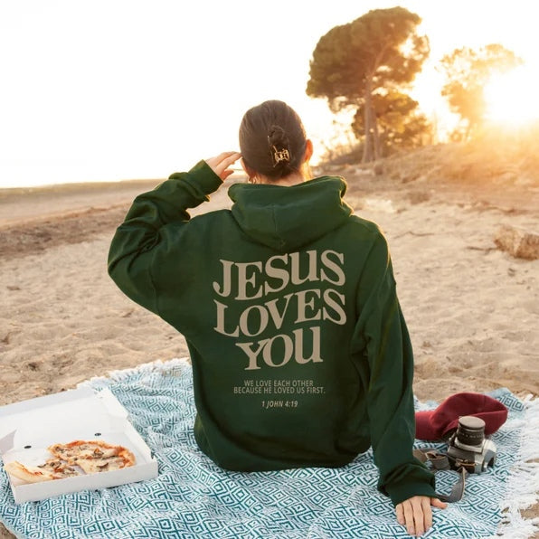 Jesus Loves You Hoodie