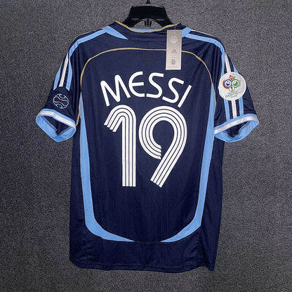 Argentina 2006 "MESSI 19" World Cup Jersey