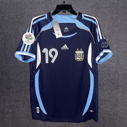 Argentina 2006 "MESSI 19" World Cup Jersey