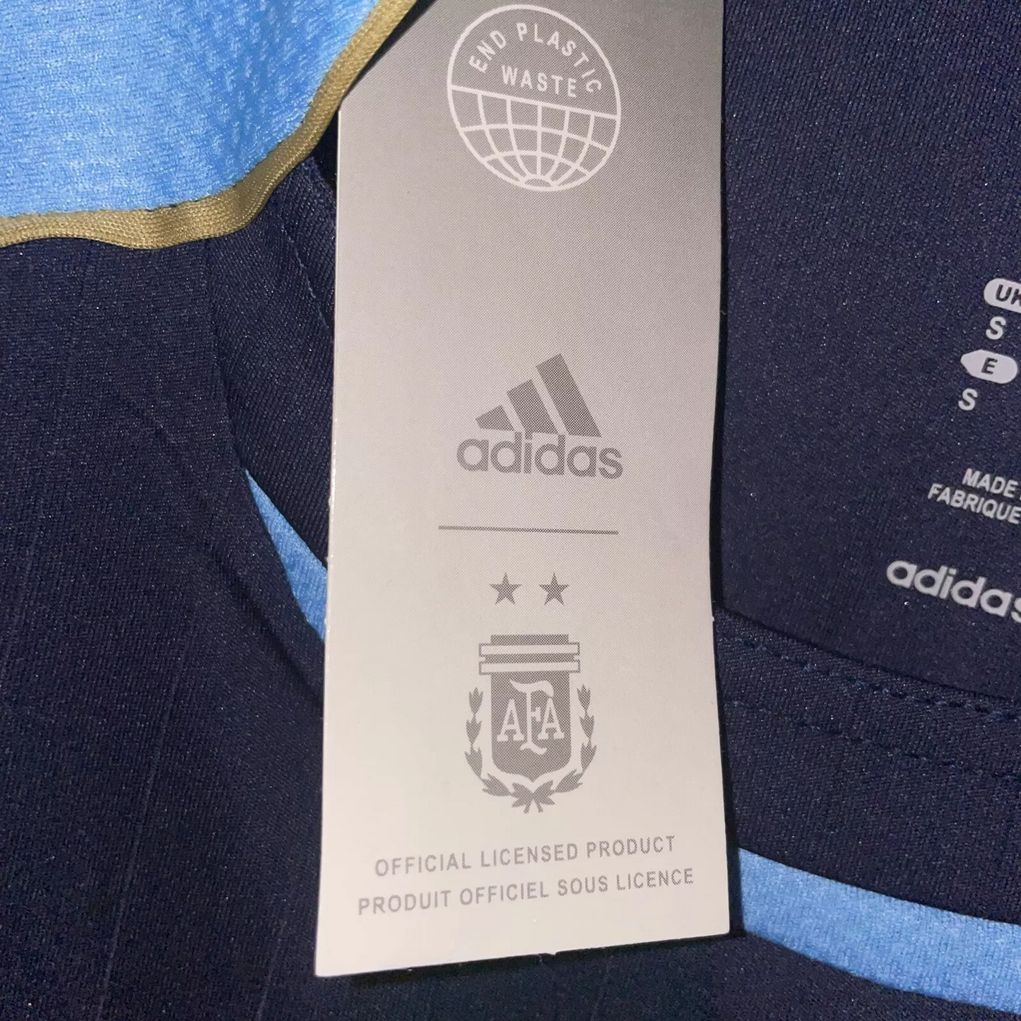 Argentina 2006 "MESSI 19" World Cup Jersey