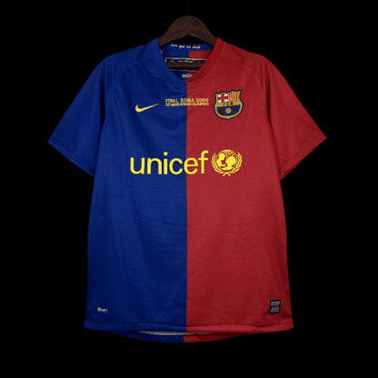 Barcelona Retro 08/09 UEFA Champions League Home