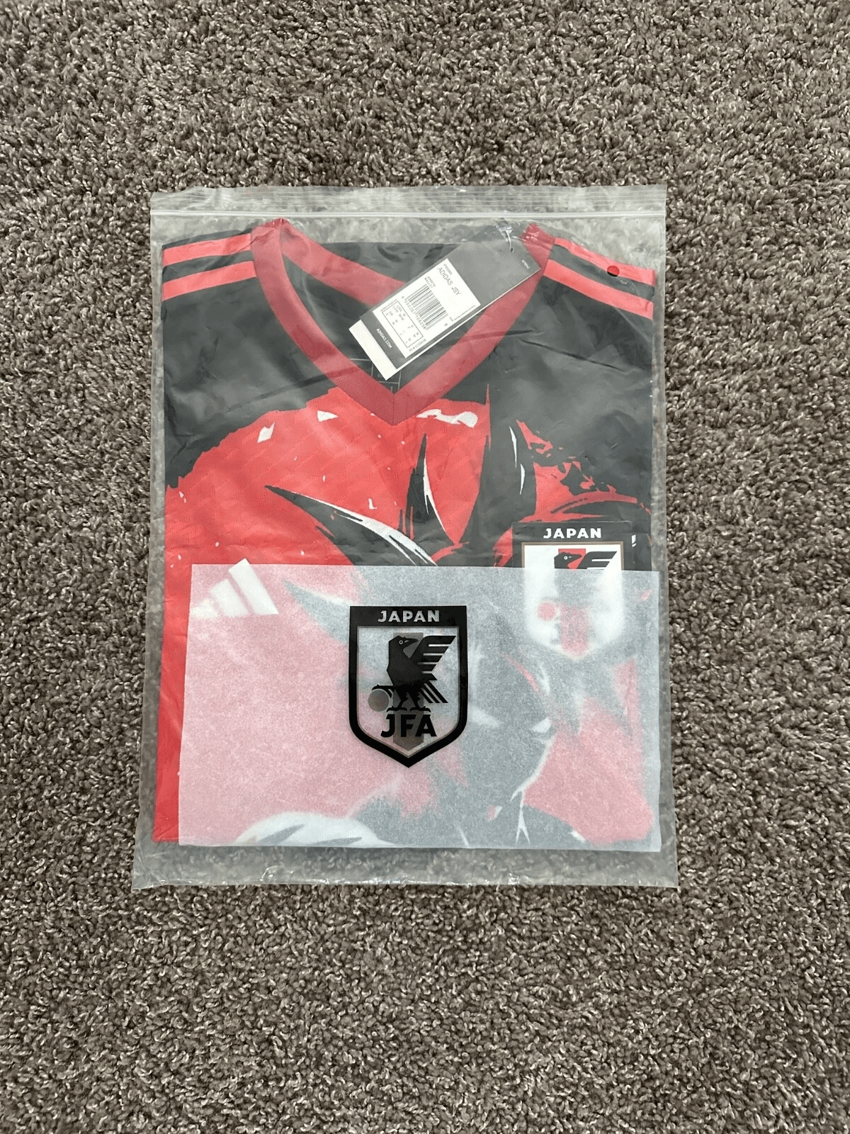 Dragon Ball Z Goku Japan JFA Soccer Jersey Top