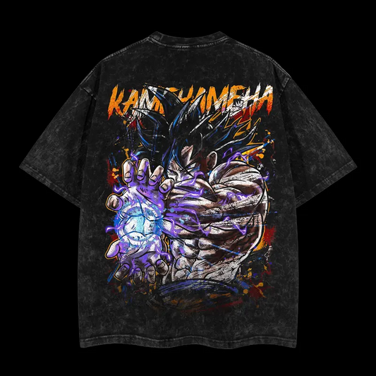 Dragon Ball "Kamekameha" Vintage Oversize T-shirt