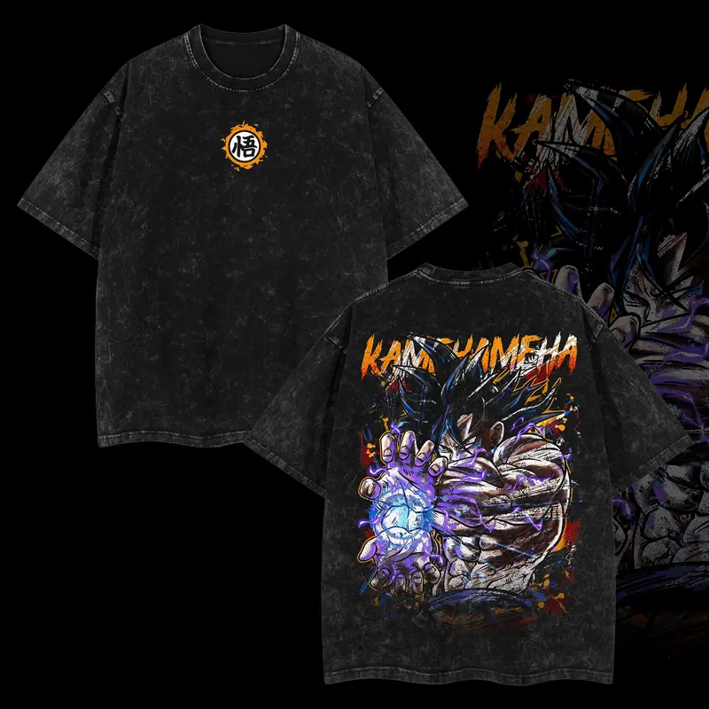 Dragon Ball "Kamekameha" Vintage Oversize T-shirt