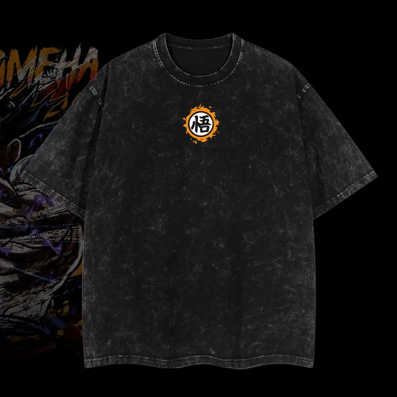 Dragon Ball "Kamekameha" Vintage Oversize T-shirt
