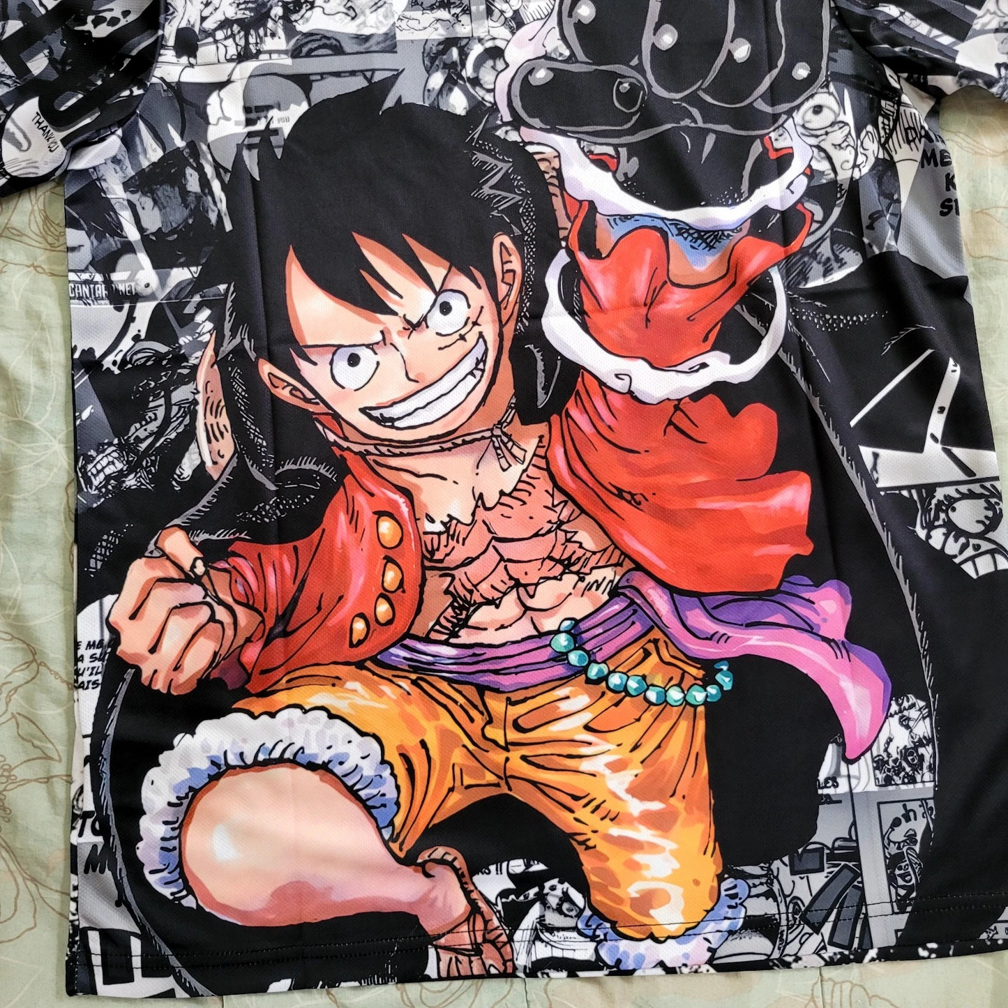 Japan Soccer Jersey Luffy Anime One Piece Concept Edition