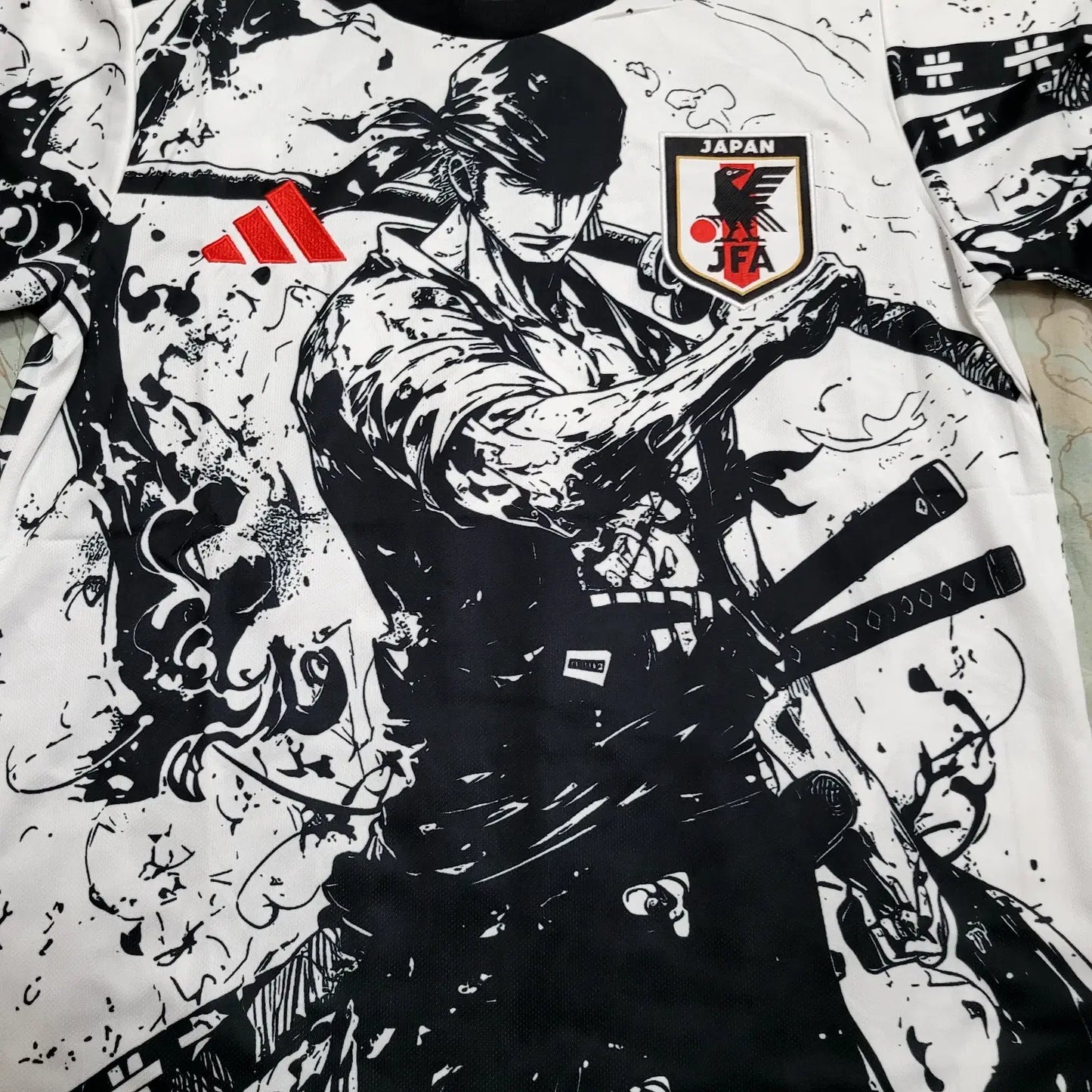 Japan Soccer Jersey Special Zoro Anime Concept Edition
