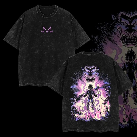 Majin Vegeta Dragon Ball Vintage T-Shirt
