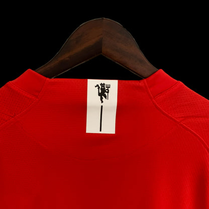 Manchester United Retro 2007/08 Long Sleeve Champions League Version Home