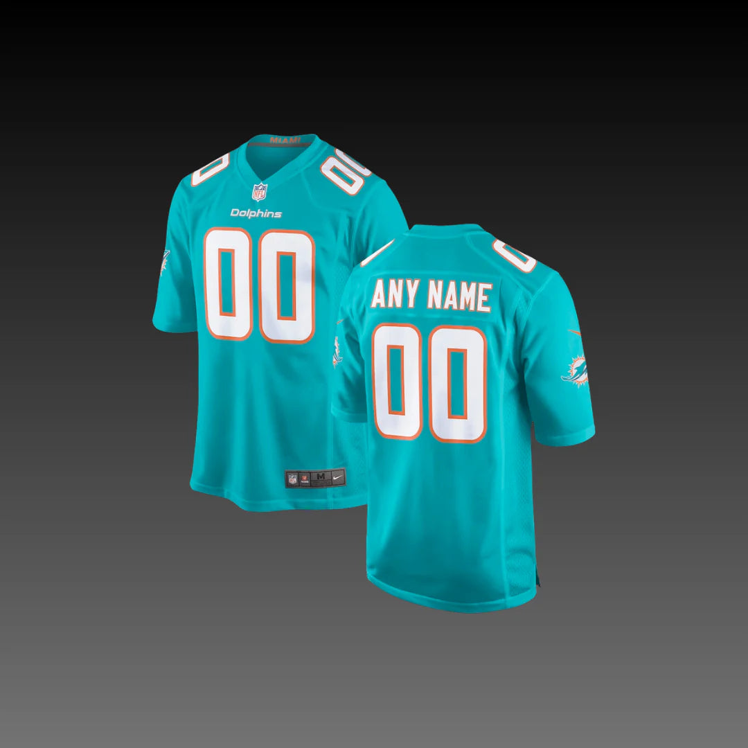 Miami Dolphins Custom Jersey Alternate