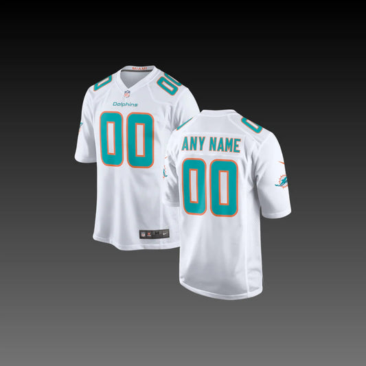 Miami Dolphins Custom Jersey Alternate