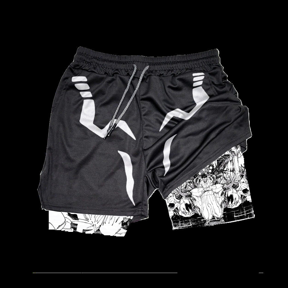 Black Anime Trend Shorts (Limited Edition)