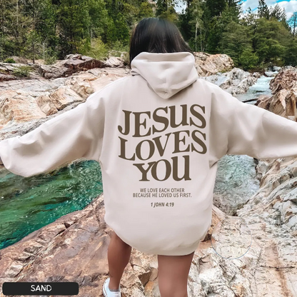 Jesus Loves You Hoodie