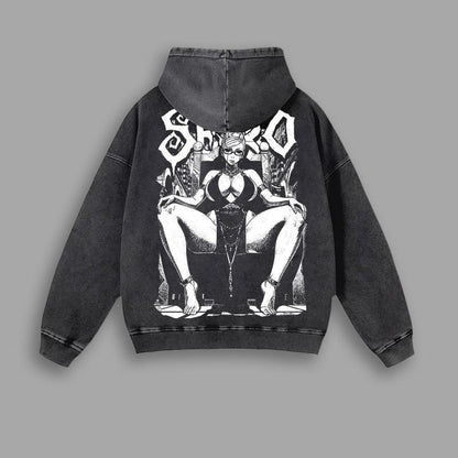 Seiko Ayase Anime Double Printed Vintage Washed Tee/sweatshirt/hoodie