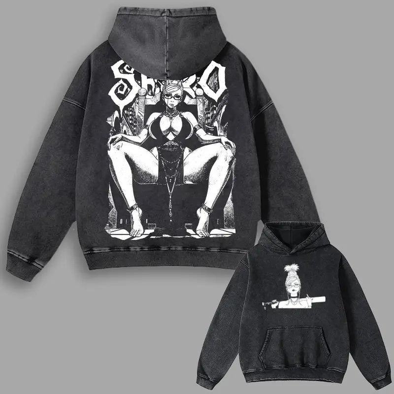 Seiko Ayase Anime Double Printed Vintage Washed Tee/sweatshirt/hoodie