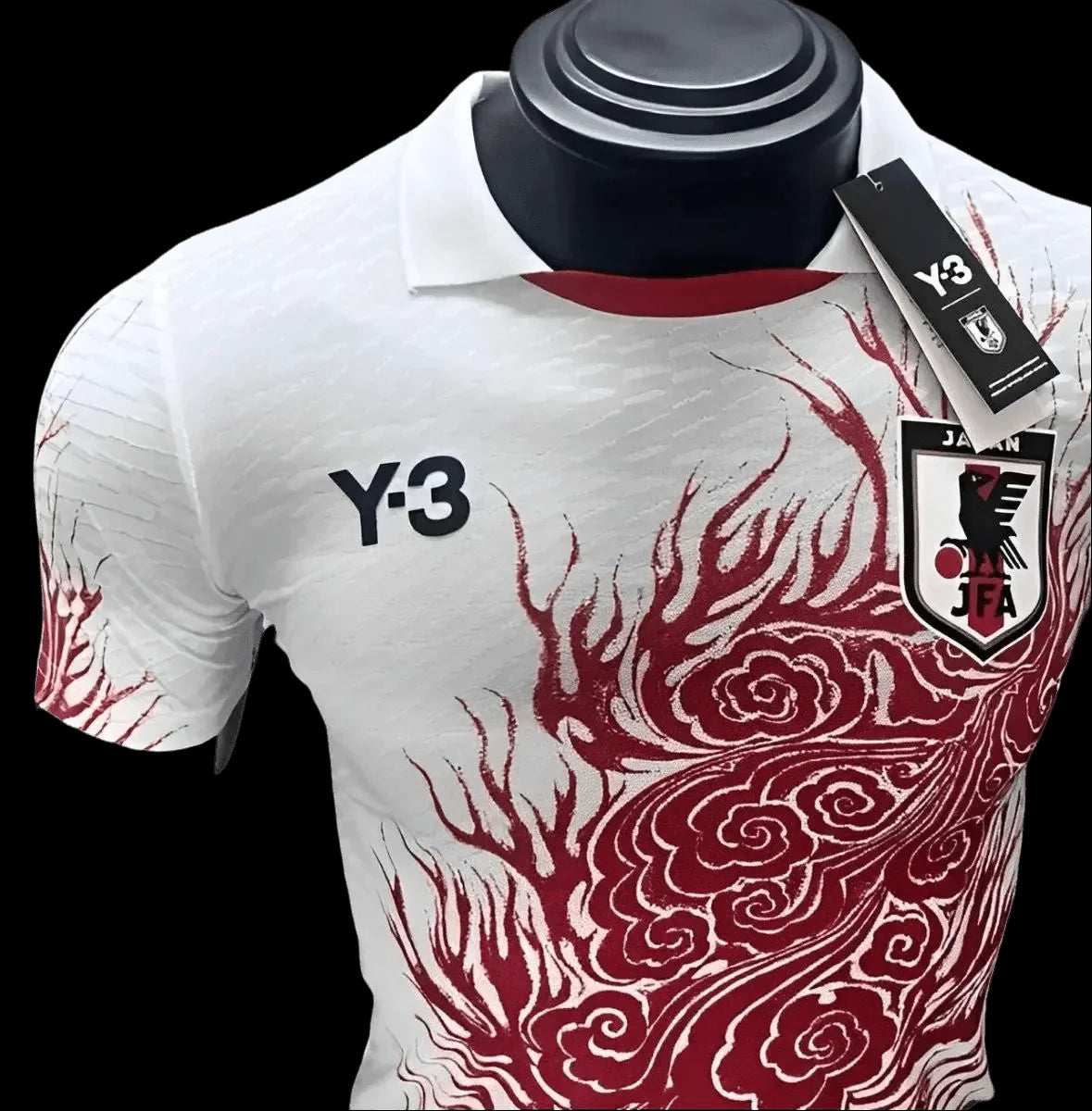 Y3 japan Jersey - White & Red Special Kit