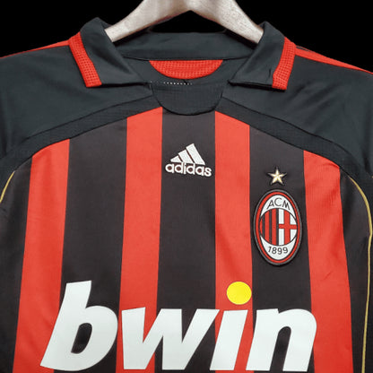AC Milan Retro 06/07 Long Sleeve Home