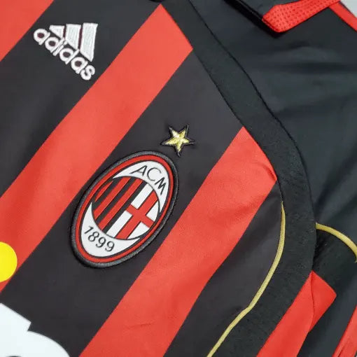 AC Milan Retro 06/07 Long Sleeve Home