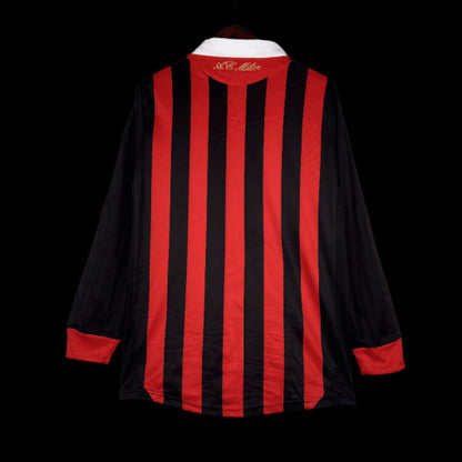 AC Milan Retro 2009/10 Long Sleeve Home