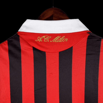AC Milan Retro 2009/10 Long Sleeve Home