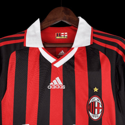AC Milan Retro 2009/10 Long Sleeve Home