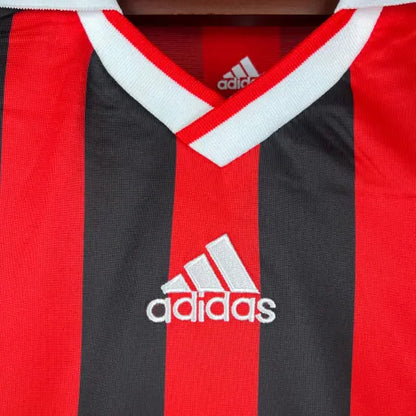 AC Milan Retro 2009/10 Long Sleeve Home