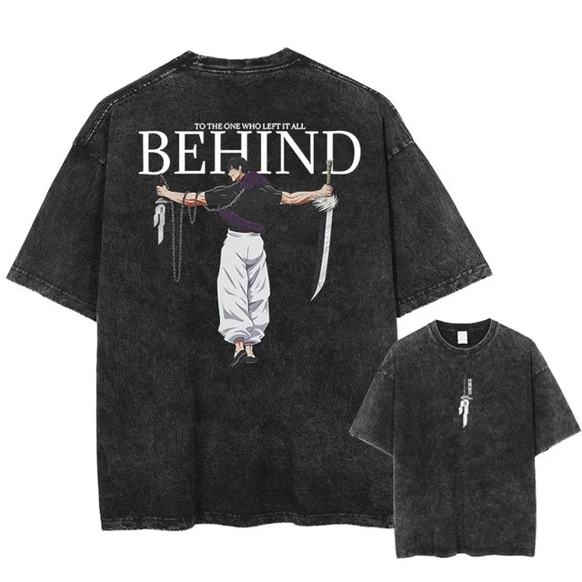 Jujutsu Kaisen distressed washed T-Shirt