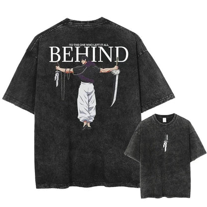 Jujutsu Kaisen distressed washed T-Shirt