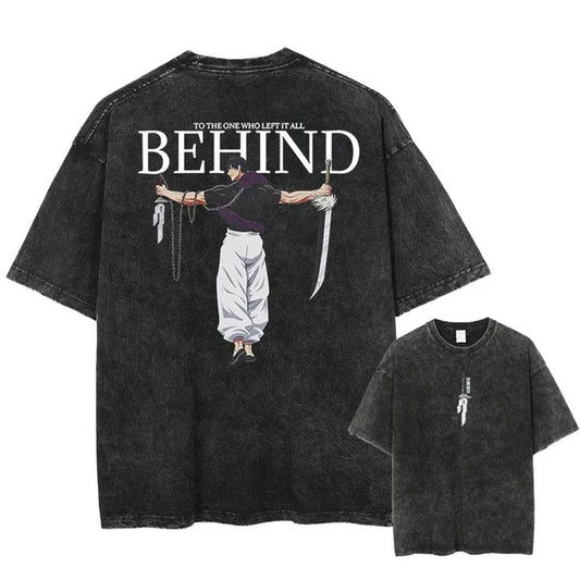 Jujutsu Kaisen distressed washed T-Shirt