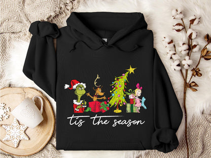 Tis the Season Grinch Hoodie