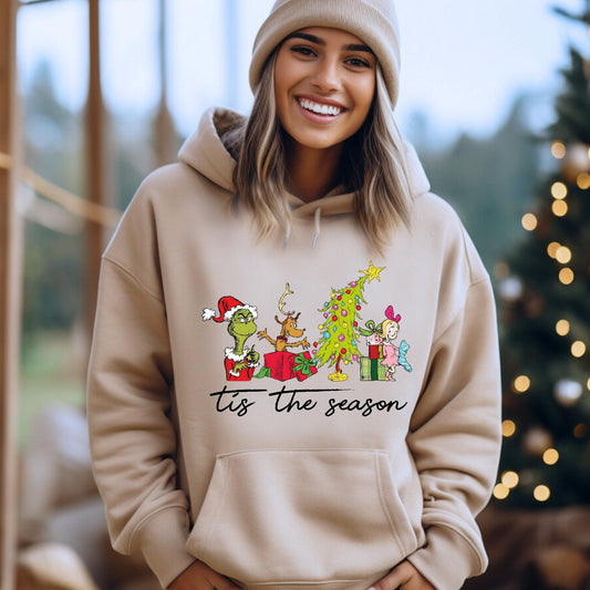 Tis the Season Grinch Hoodie