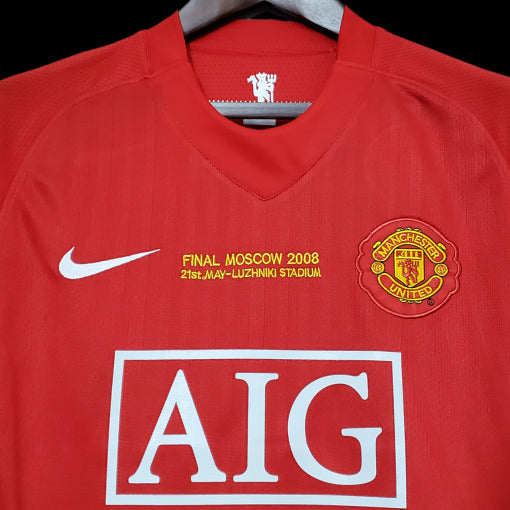 Manchester United Retro 2007/08 Champions League Version Home