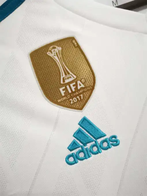 Real Madrid Retro 17/18 Long Sleeve Home
