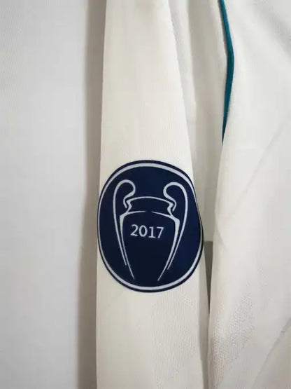 Real Madrid Retro 17/18 Long Sleeve Home