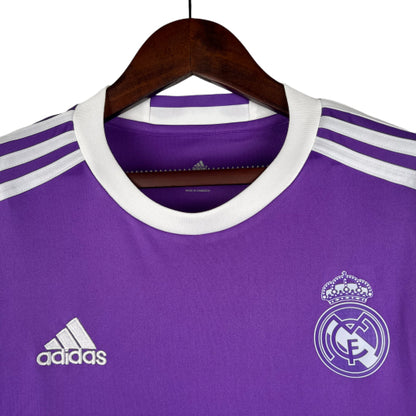 Real Madrid Retro 16/17 Long Sleeve Away