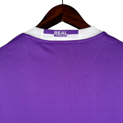 Real Madrid Retro 16/17 Long Sleeve Away