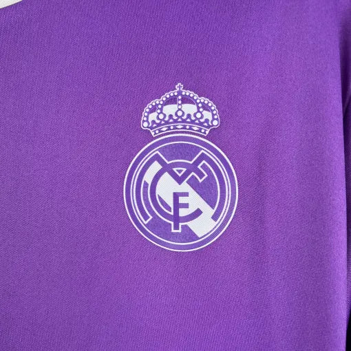 Real Madrid Retro 16/17 Long Sleeve Away