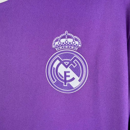 Real Madrid Retro 16/17 Long Sleeve Away